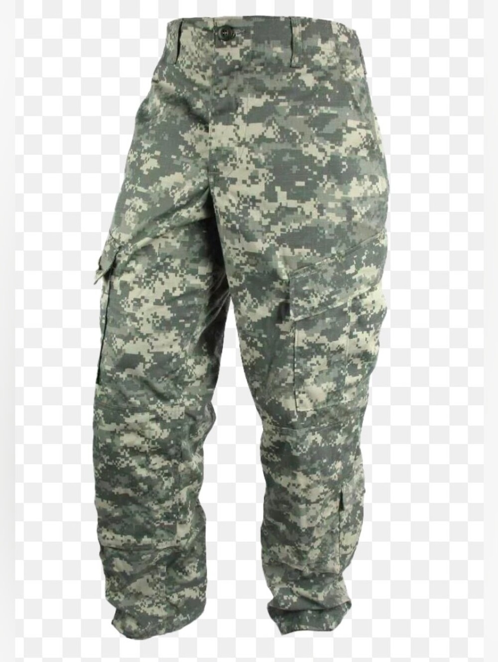 Authentic Military Issued Digital Camo Cargo Pants - Green